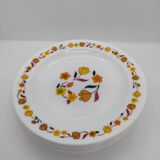 Vintage Arcopal dessert plates