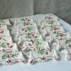 Suite of 18 knife holders in faience of luneville model reverbere