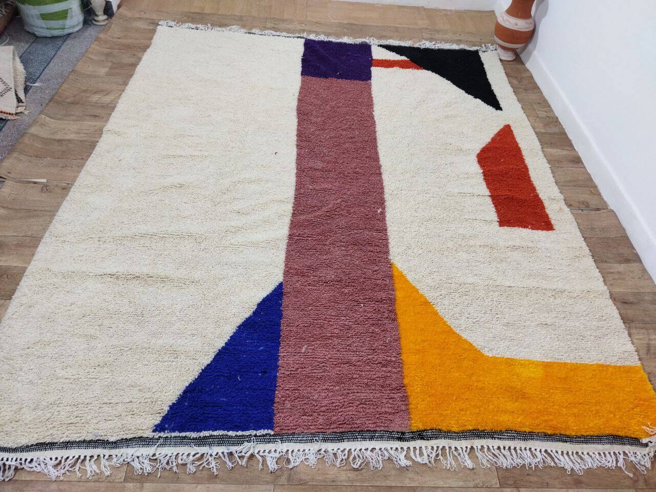 Handmade Moroccan Berber Rug 297 X 247 CM