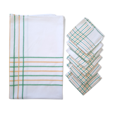 Tablecloth 140 x 160 and 6 towels