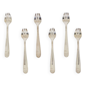 Christofle oyster forks 6 pieces