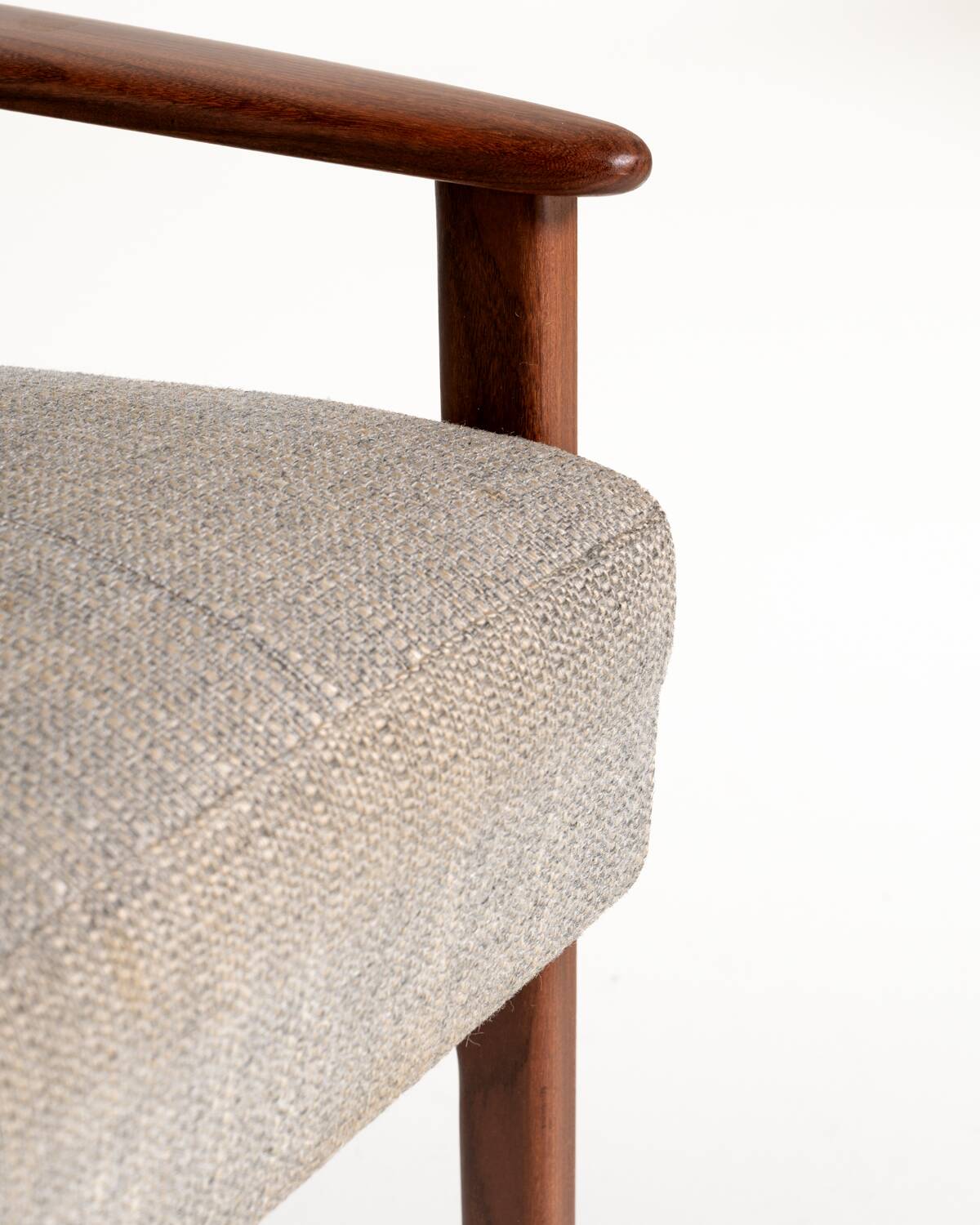 Scandinavian teak reading armchair, 1960s