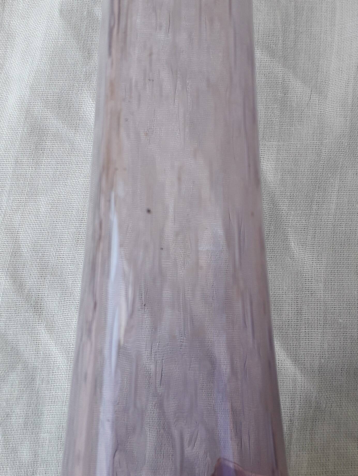 Bubbled glass bud vase