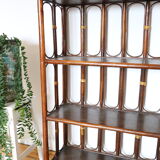 Large rattan shelf