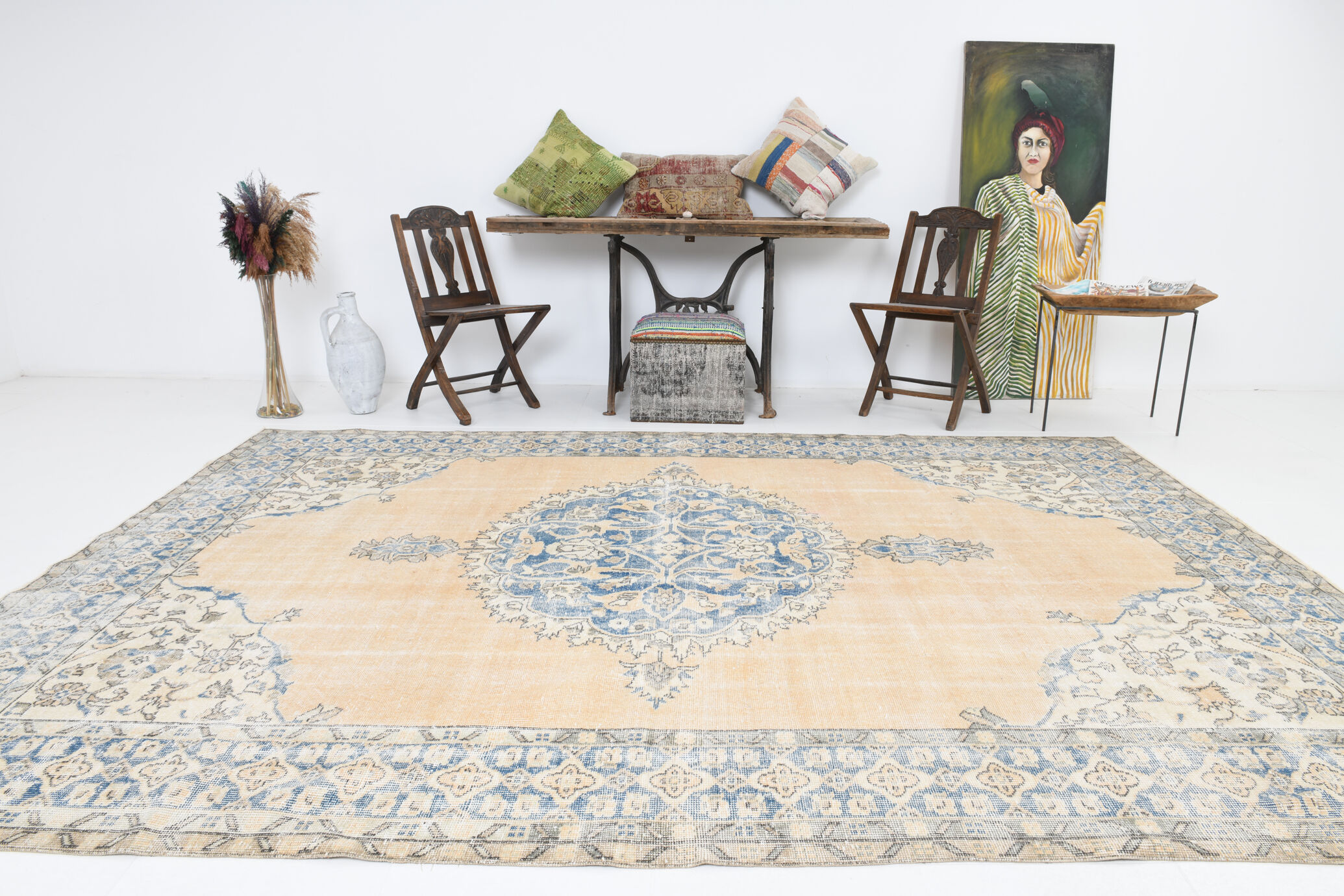 Blue rug 237x336cm