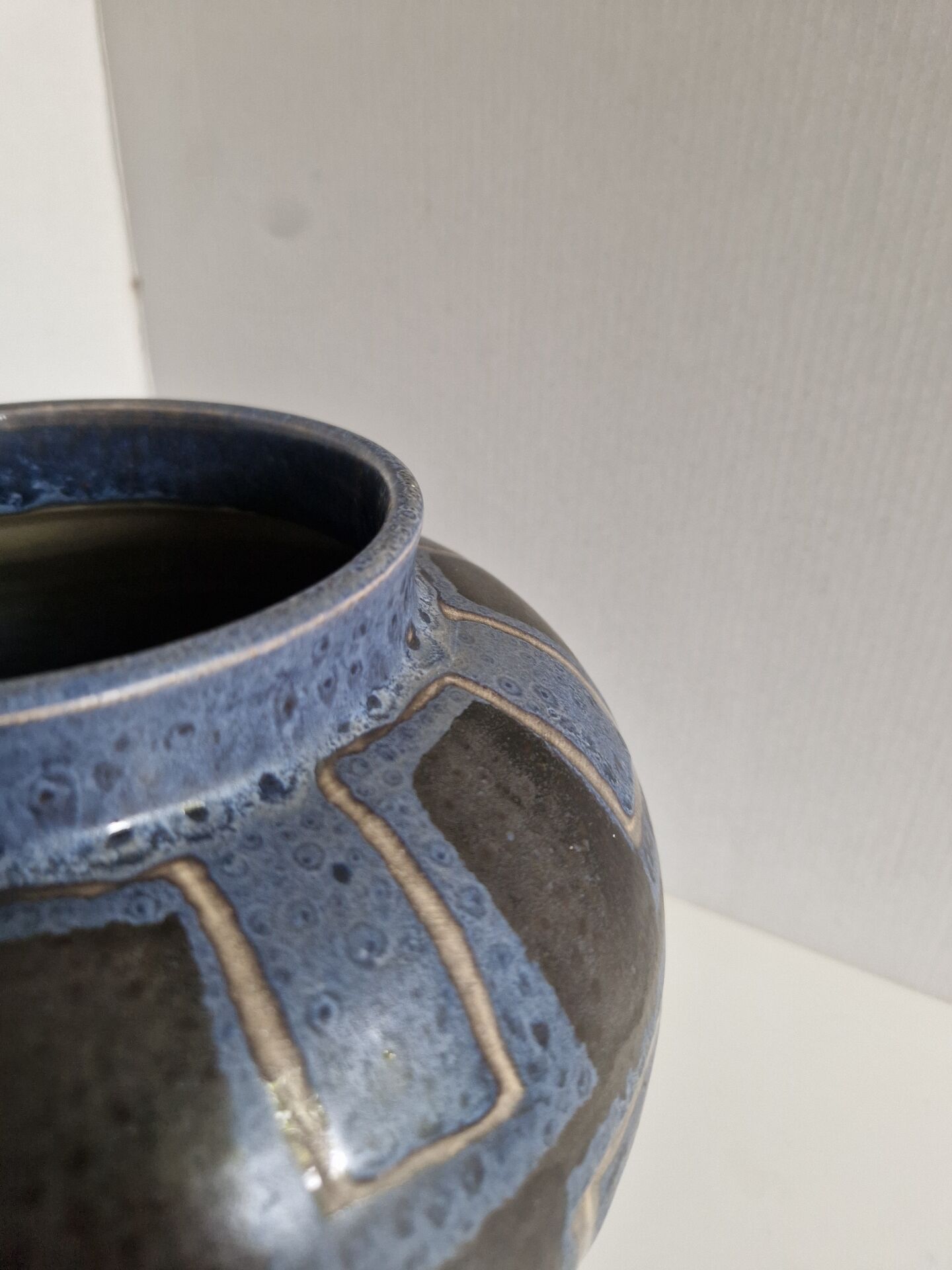 Art Deco Vase Ceramic Art from Bordeaux