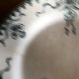 Flat plates in opaque porcelain from Gien "Venice"