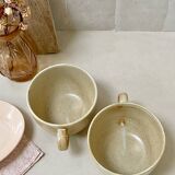 Stoneware mugs