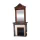 Large bevelled trumeau mirror