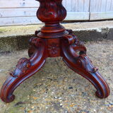 large table pedestal form violin Louis Philippe