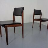 Set of Teak Dining Chairs Model 641P by Rudolf Glatzel for Thonet, 1960s
