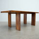 Sculptural Italian dining table