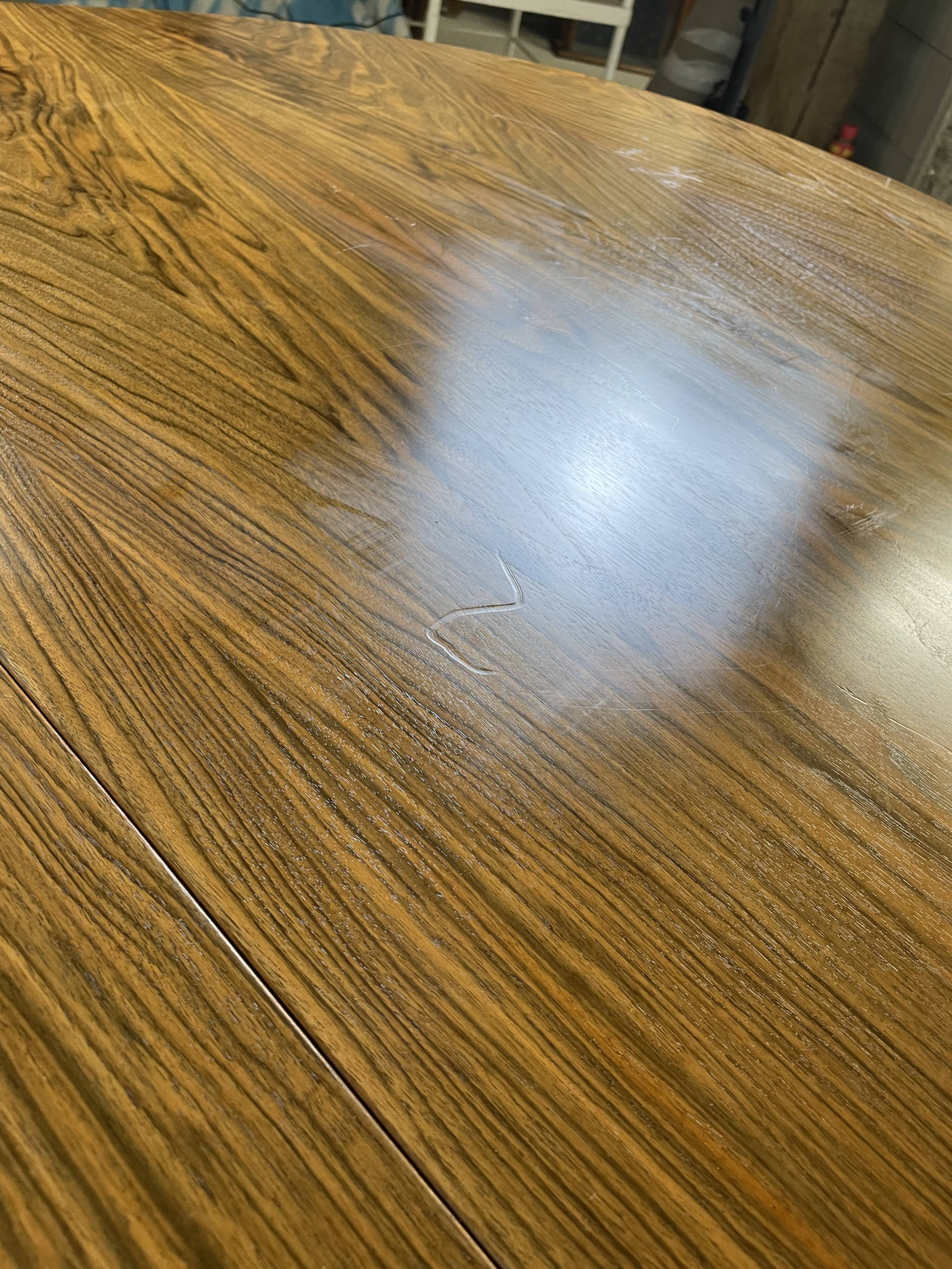 Large rosewood baumann table