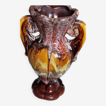 Vase ansé style Vallauris