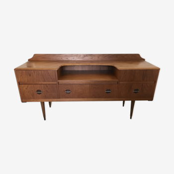 Scandinavian blond teak dressing table