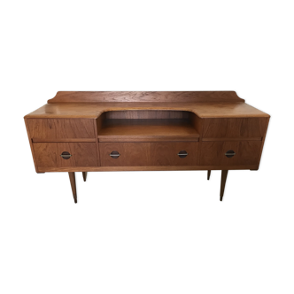 Scandinavian blond teak dressing table