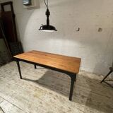 Esstisch „Telegraf“ Originalplatte Kiefer