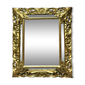 Mirror wooden gold time Napoleon III