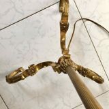Brass floor lamp 60s