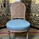 Suite of 6 Louis XVI style chairs signed Gouffé Paris