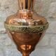 Ancient large copper vase from Villedieu les Poêles Gaor H37.5cm