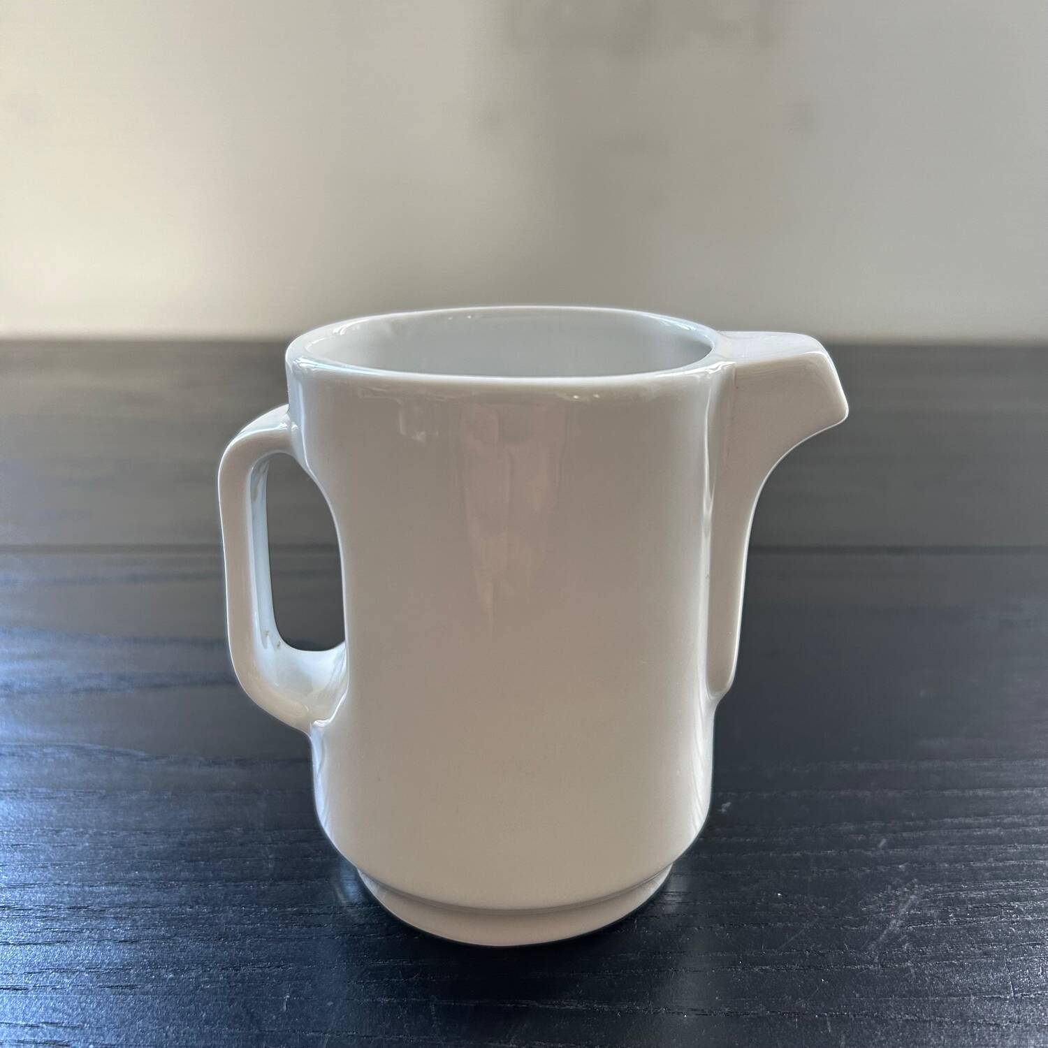 Crémier blanc design 70´s