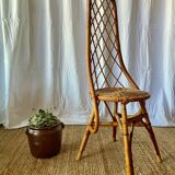 Vintage rattan chair 1960