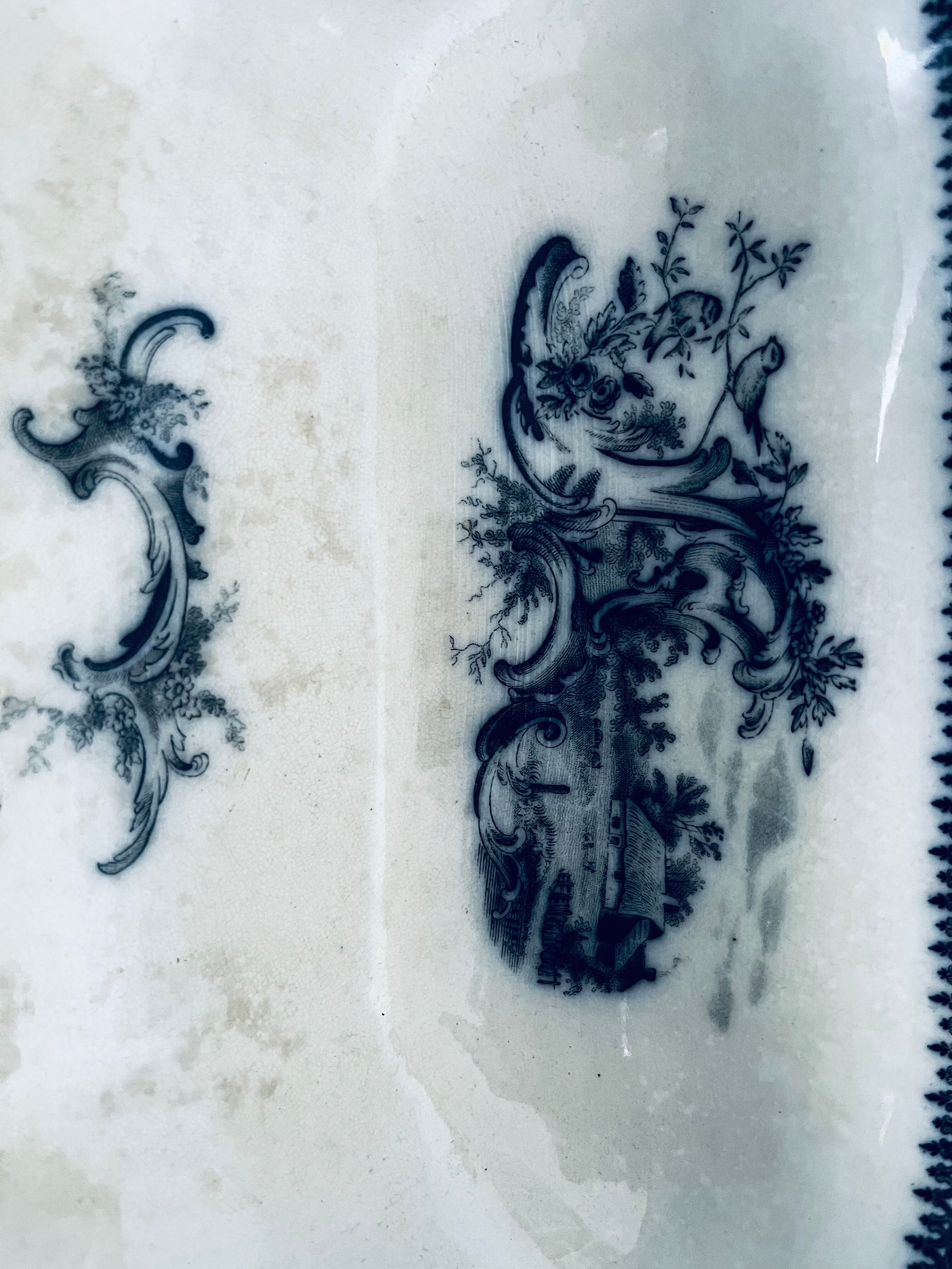 Jardinière faïence de Pexonne