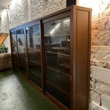 Large glass library