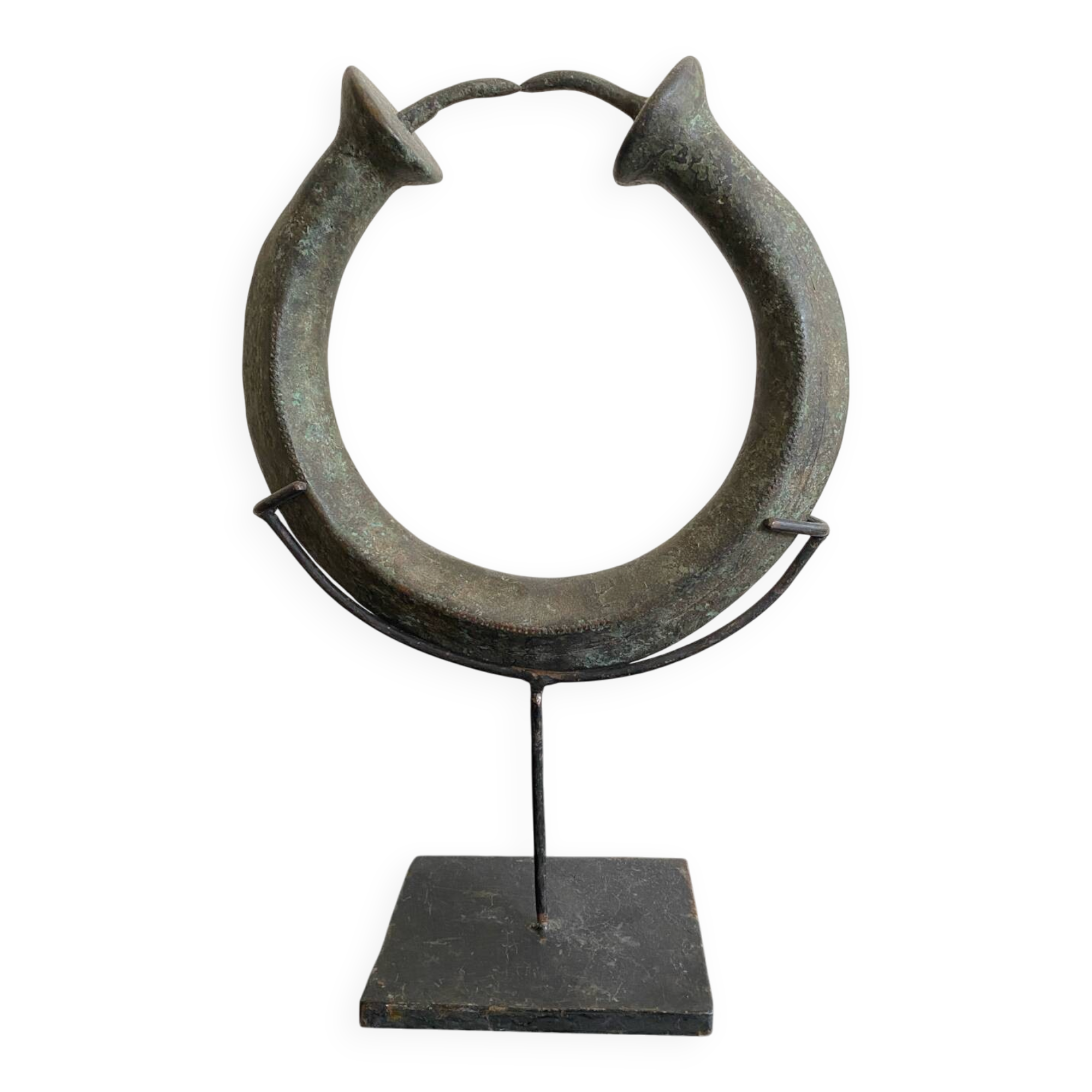 Large prestigious African currency – Solid bronze – West Africa