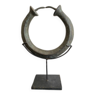 Large prestigious African currency – Solid bronze – West Africa