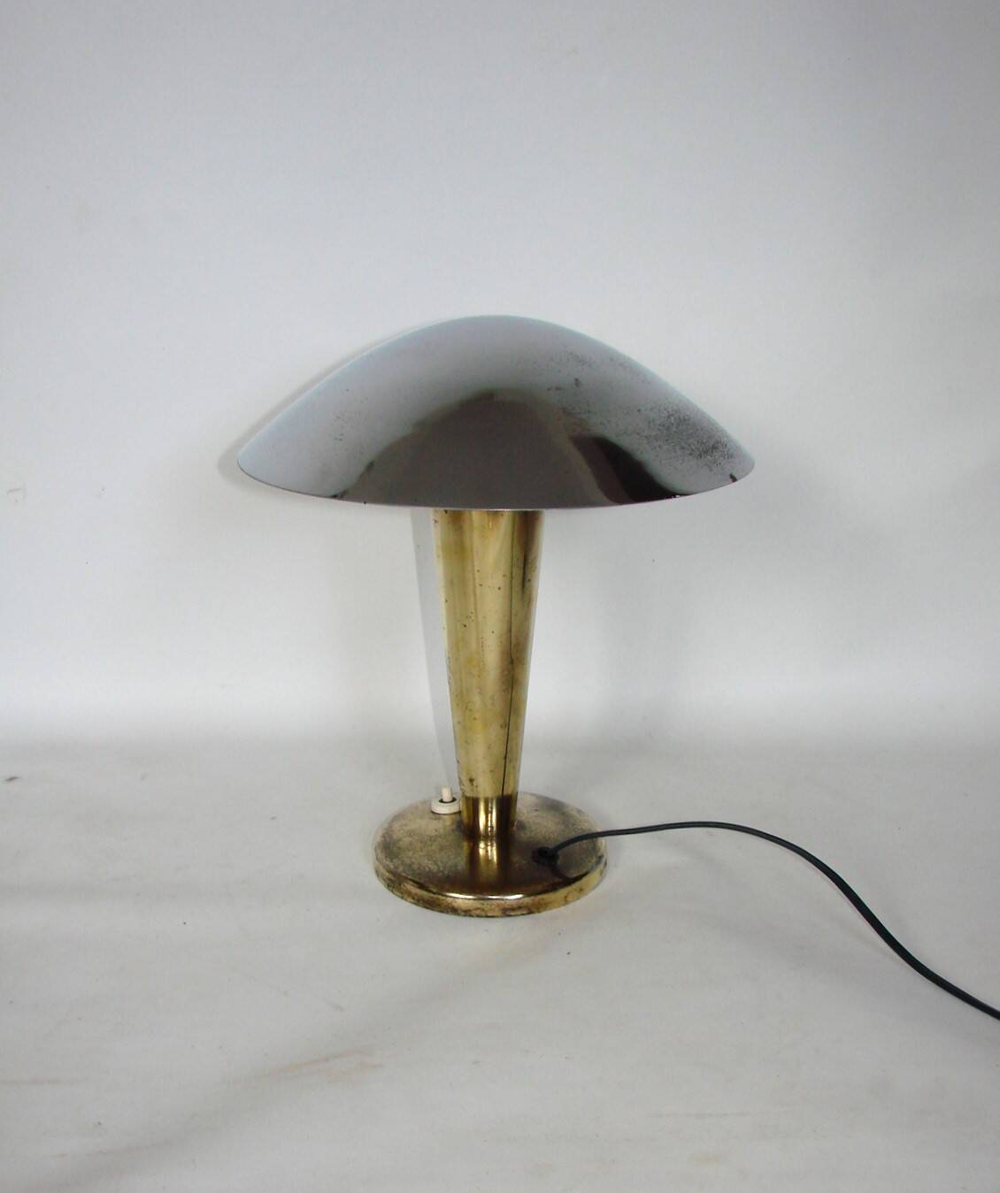 Art deco mushroom lamp, Czechoslovakia 1940's.