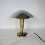 Art deco mushroom lamp, Czechoslovakia 1940's.