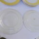 7 vintage flat plates Orches moulin de loups