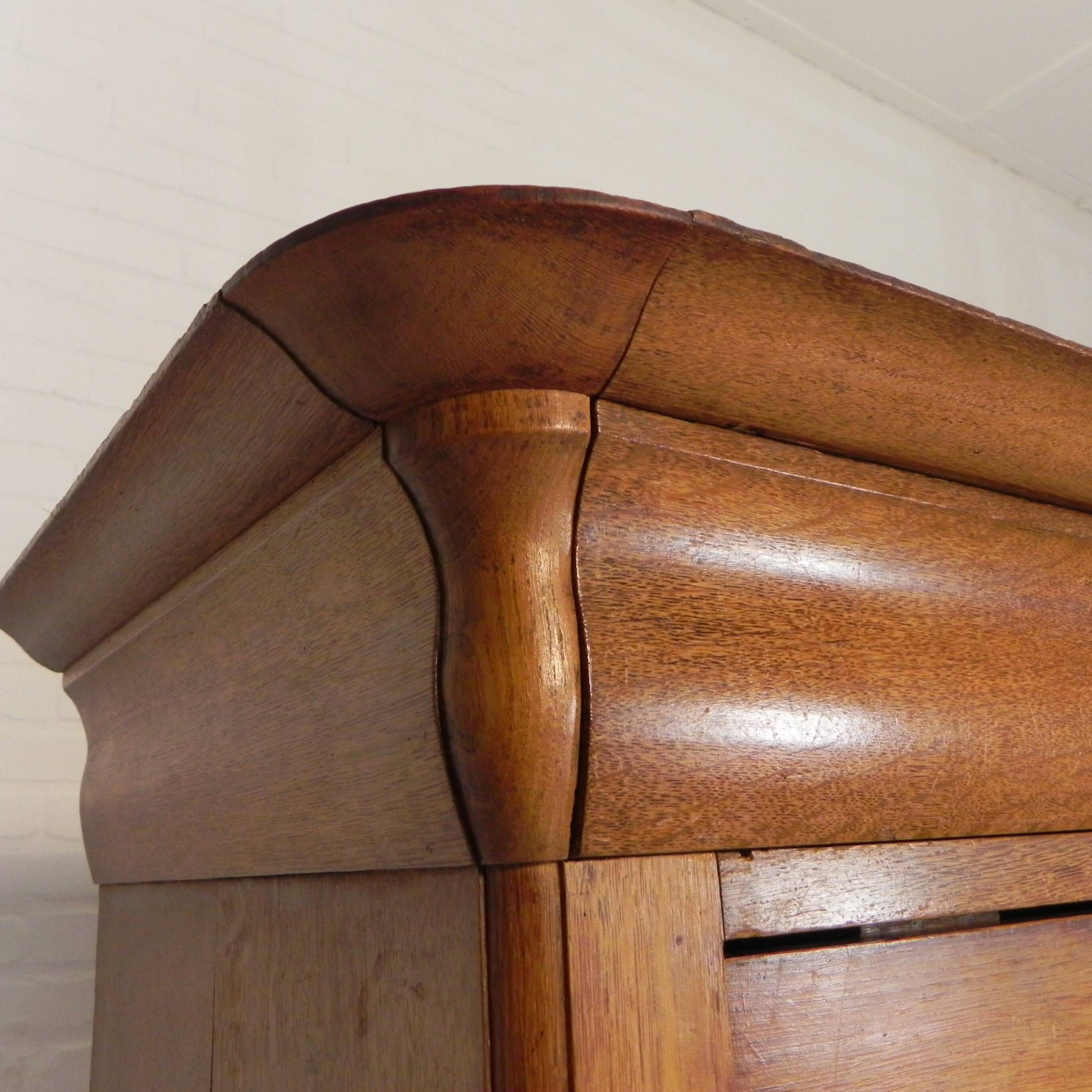 Commode avec 5 tiroirs et 1 abattant, chiffonière, fin du XIXe siècle