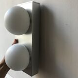 Vintage opaline wall lamp