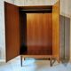 Armoire penderie en teck