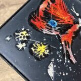 Ceramic tile magazine rack 1950