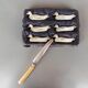 Set of 6 vintage knife holders