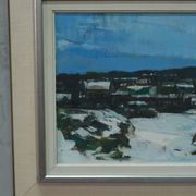 Gunnar Herman Berglund (1906-1992), Swedish Modern Painting, 1960s, Oil on Canvas