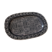 Ceramic dish Pouchain