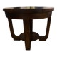 Table basse en bois massif vintage