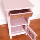 Vintage pale pink bedside revisited