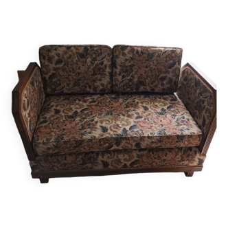 Vintage art deco sofa