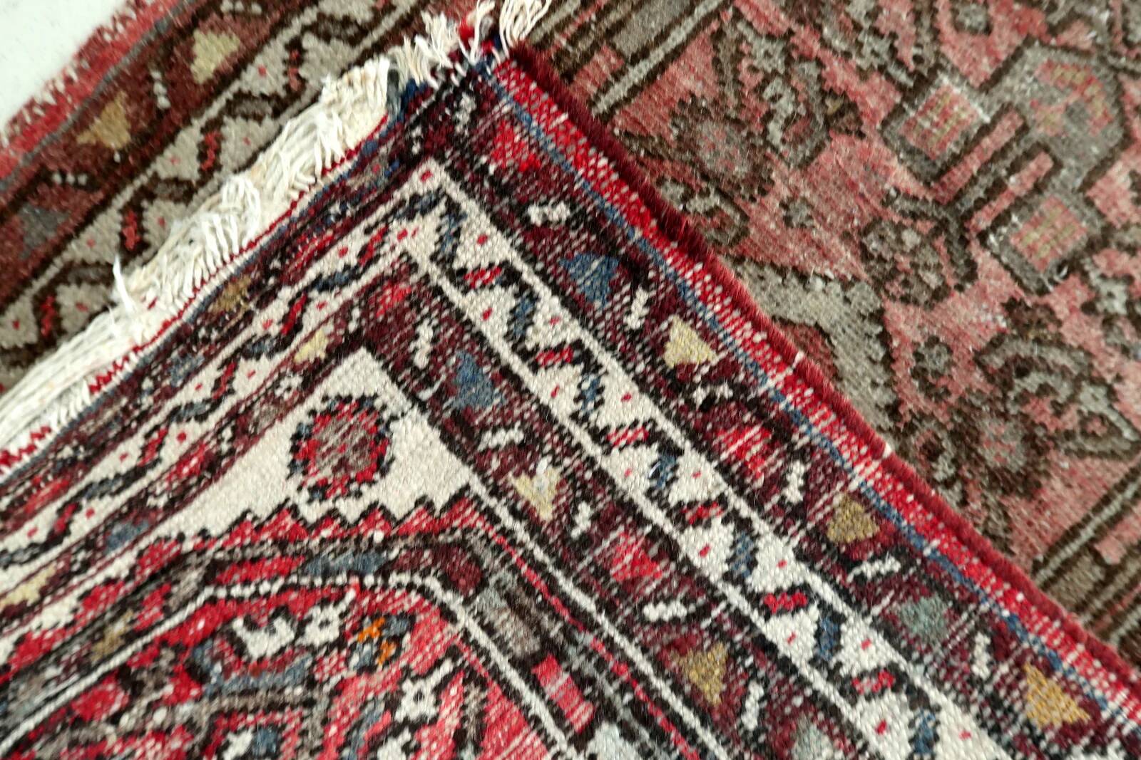 Vintage 1940s Persian Hamadan rug (62cm x 96cm) - 1C1249
