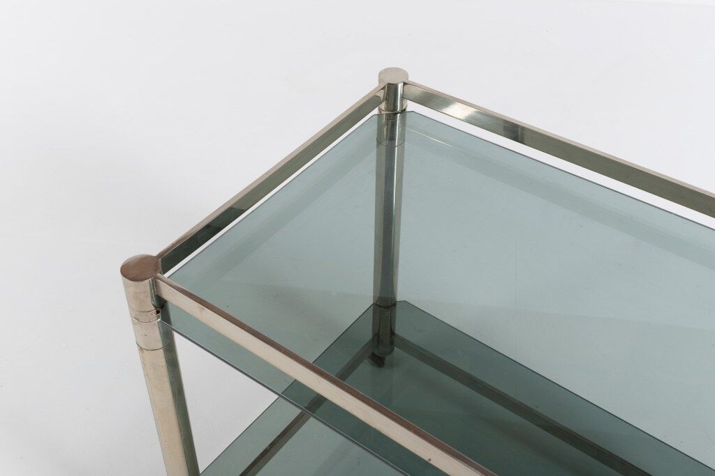 Italian chrome-plated steel service, 1970s