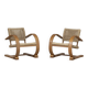 Fauteuils lounge par A. Audoux et F. Minet