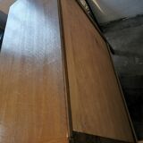 Vintage chest of drawers, compass legs, light wood