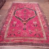 Handmade Persian Hamadan rug 210x132cm