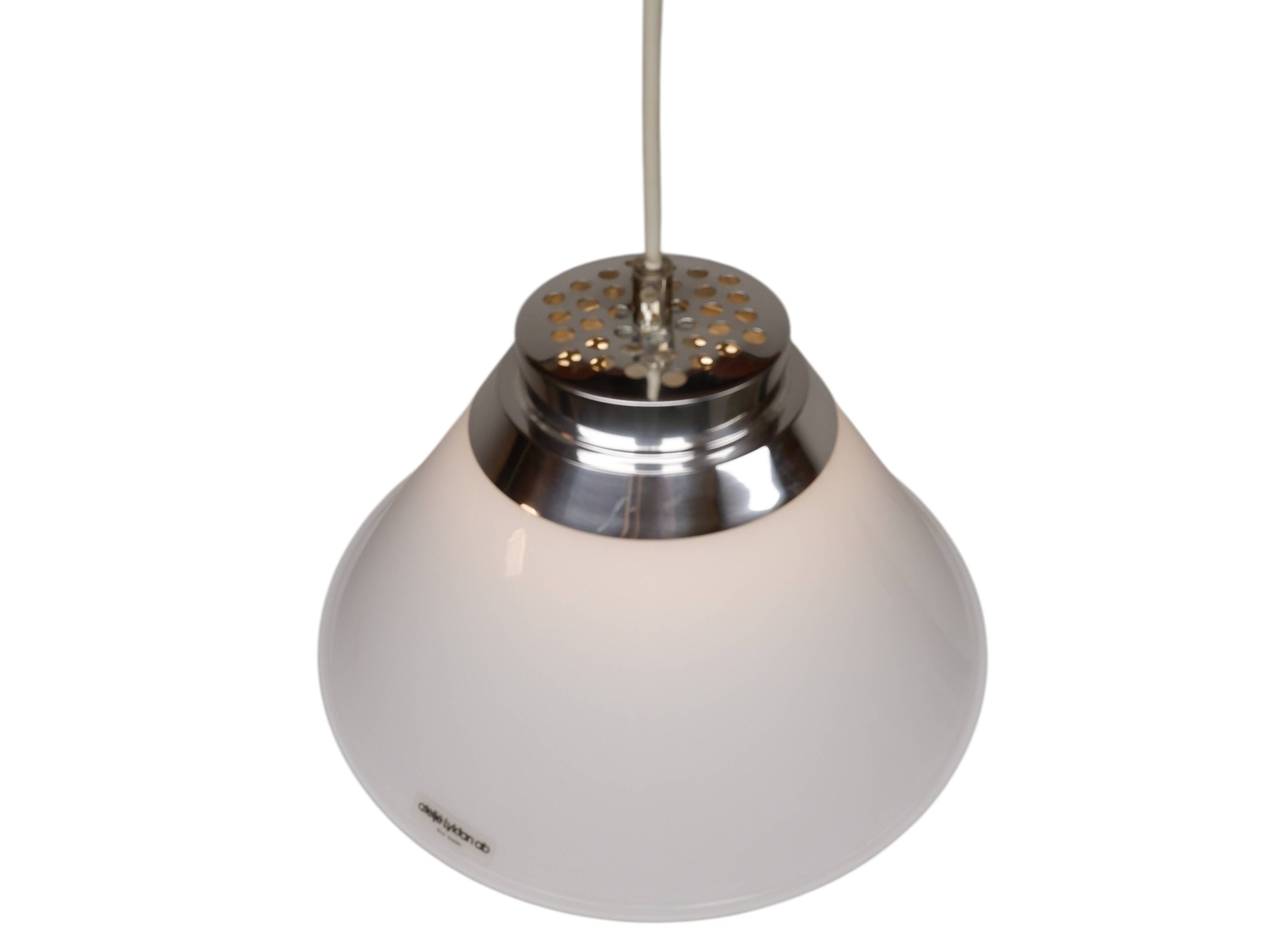 Swedish "Mars" pendant lamp by Atelje Lyktan